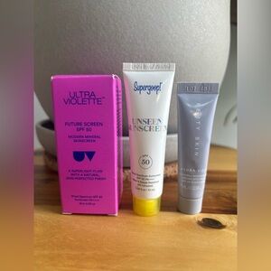 SPF Sample Sun Protection & Sunscreen Set - 3 minis